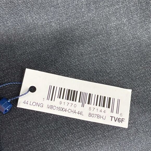 Buttoned DownTailored Fit Italian Wool Suit Jacket - Picture 10 of 13